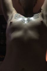 Shiny tits