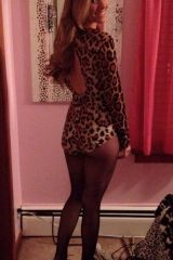 Leopard girl.