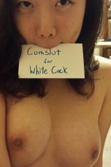 "Cumslut for White Cock"