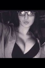 Nice rack and cute glasses on a girl I know.