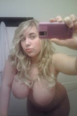 Big boobs selfie