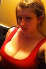 Red tank top