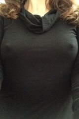 Whoops! (F)orgot to wear a bra to my library job t...