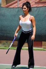 Denise Milani playing some tennis [via /r/Stretchi...