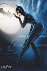 Catwoman cosplay by Carrie LaChance