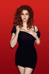 Christina Hendricks, literally busting out of her ...