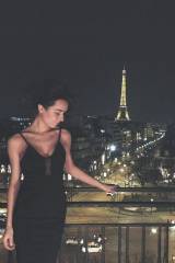 Paris in the evening