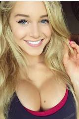 Cute and Busty Blonde