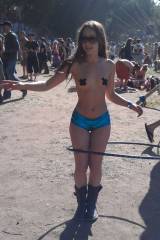 Remy LaCroix at Burning Man