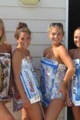 Beer box beauty pageant