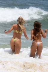 Two Girls in the Ocean