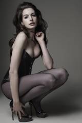 Anne Hathaway in a Corset