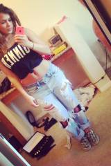 Keisha Grey instagram selfie