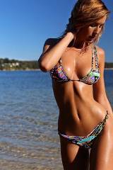 colourful bikini