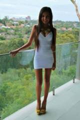 Pretty in White Dress