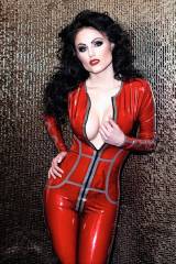 Luciana Lou, vixen in red