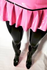 Pink micro skirt