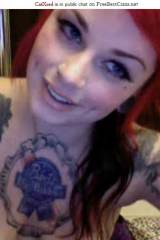 Hot Tattooed Webcam Chick