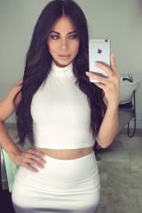 Jimena SÃ¡nchez - White Kardashian look