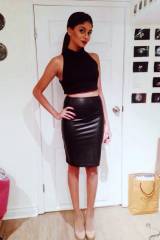 Leather Skirt Indian