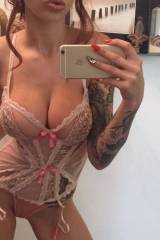 Tattooed Slut Selfie