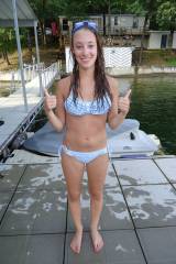 Thumbs up for a good swim