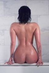 Demi Lovato Vanity Fair photo brightened and cropp...