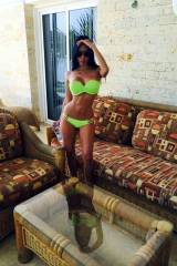 Patricia Montero - Green bikini