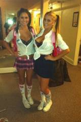 Halloween Schoolgirls.