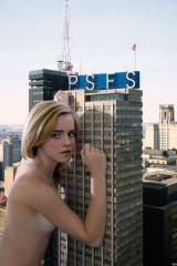 a giant Emma Watson naked