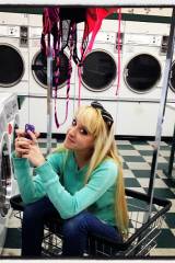 Washing Undies at the Laundromat