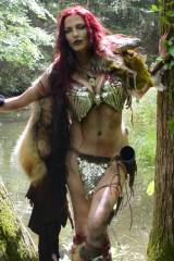 A more realistic Red Sonja. (Cosplayer is Nicci Fett)
