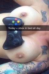 Xbox in bed all day