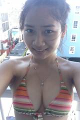 Cute Asian in bikini