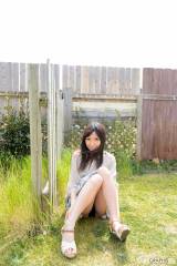 Aoi Mitsuki on a sunny day