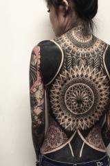 Back tattoo works by OddTattooer, Oracle tattoo Si...