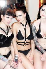 Psylocke, Starfucked, Sister Sinister after party pic