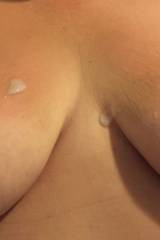 Cum tits. First load of the day. More later