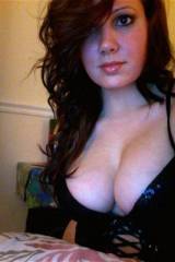 Great rack and cute face!