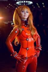 Evangelion Asuka Cosplay (x-post from /r/latexcosplay)