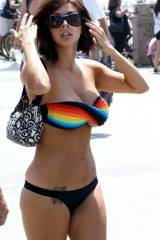 Rainbow bra
