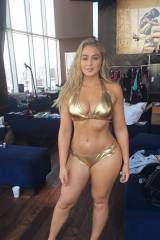 Gold bikini