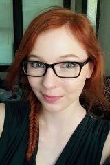 Sexy redhead selfie.
