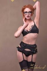 Glasses and lingerie
