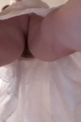 A peek up my dress (f)