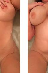 Arm and finger bra on/off