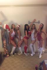 Six delicious girls dressed up as dancers(?)