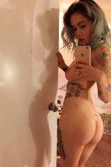 Lucy Everleigh has nice tattoos and a cute little ...