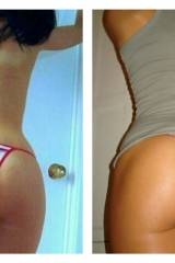 My squats before and after comparison