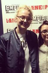Sophie Turner and Maisie Williams in Belfast (AIC)